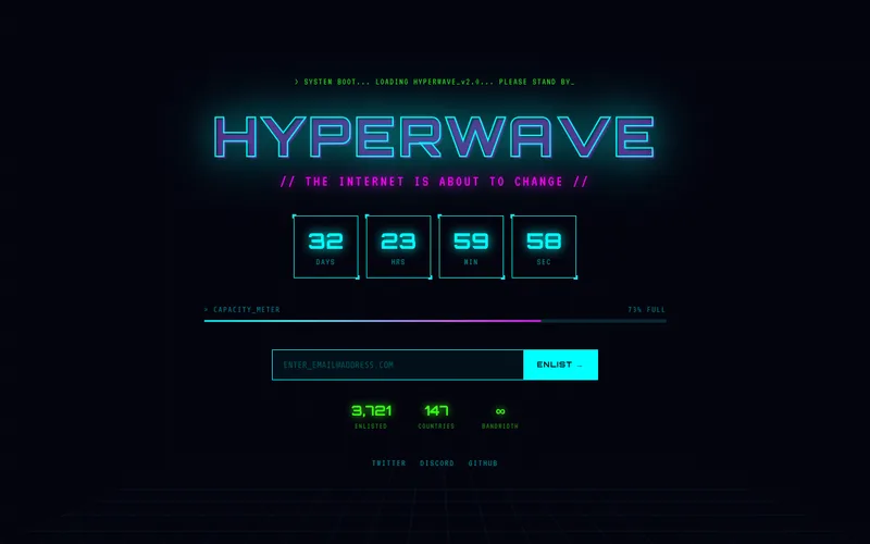 Preview of the Retro template